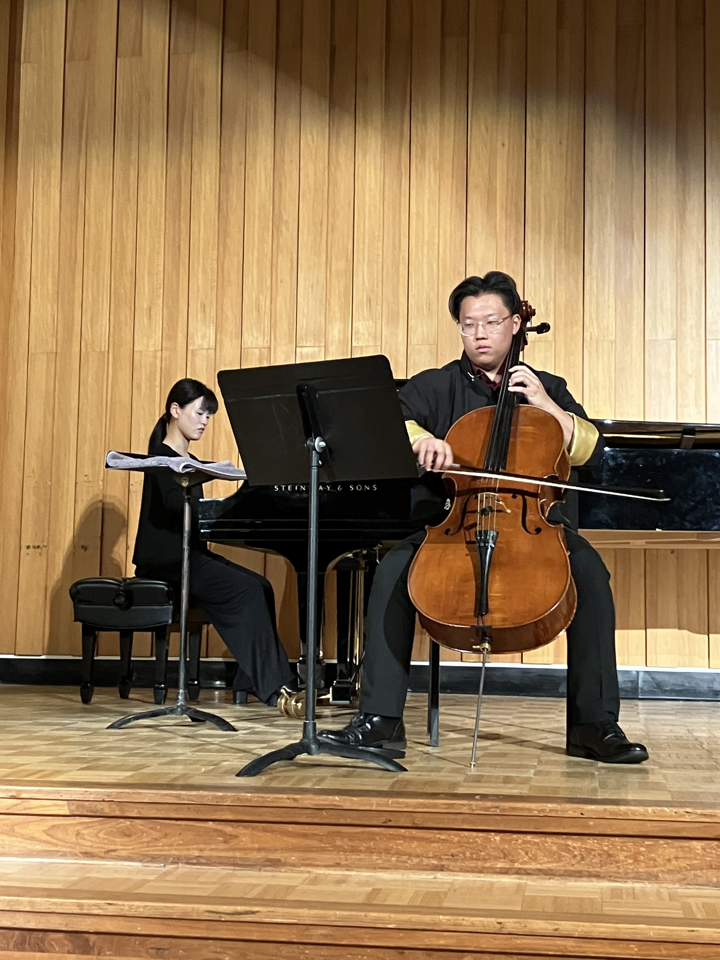 Cello Recital Performance