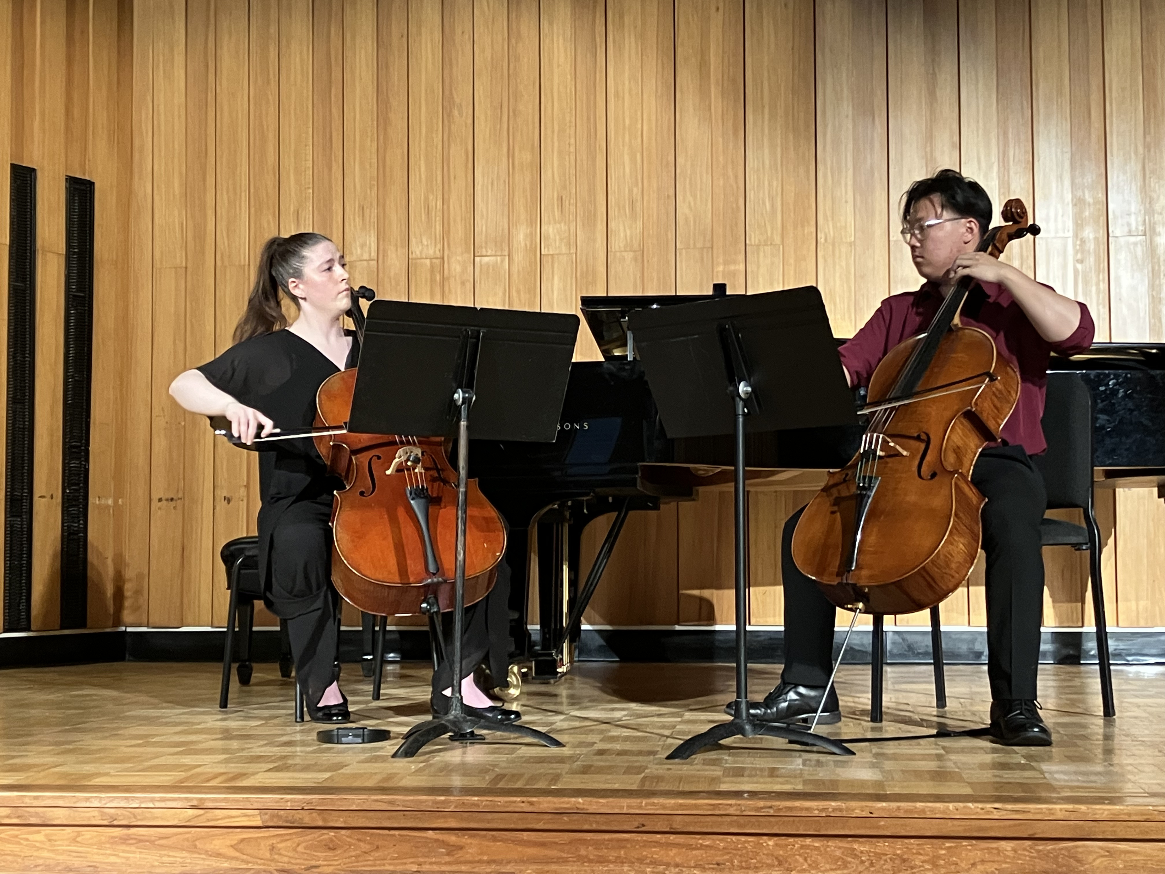 Cello Duet Performance